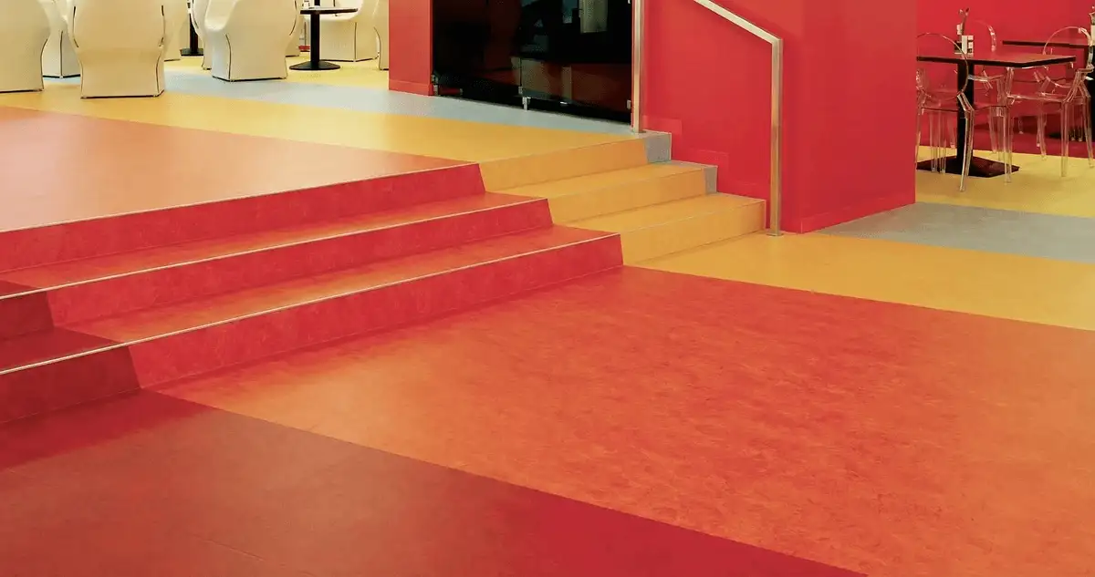 Snack bar with beautiful professionally installed linoleum flooring in Kansas City, MO